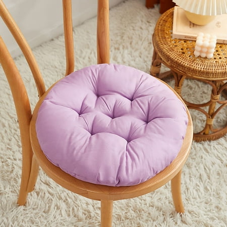 

Chair Cushions Promotion Sale! Nomeni Solid Color Sanding Thickened Dining Chair Pad Office Computer Chair Pad Student Fart Mat Tatami Seat Cushion Room Decor Clearance Sale