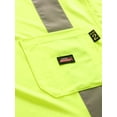 thumbnail image 3 of Genuine Dickies Hi-Vis Synthetic Work Vest, 3M Scotchlite Reflective Taping, ANSI Class 2, 3 of 7