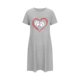 thumbnail image 5 of Camisón corto de mujer, vestido de largo medio con estampado de moda, camisón corto extragrande de mujer, camisón de manga corta con estampado de pecho a la moda, camisón de mujer, 5 of 5