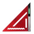 thumbnail image 2 of Escuadra De Viga De Alta Precisión De aleación De Aluminio De 7 Pulgadas Con Nivel, Escuadra Triangular Desmontable Para Carpintería, 2 of 7