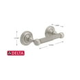 thumbnail image 2 of Liberty Hardware 138283 Delta Greenwich Bath Hardware Assembly Set, Satin Nickel - 3 Piece, 2 of 4