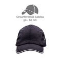 thumbnail image 5 of Gorra sport sin malla y con bies reflejante, ajustable. Unisex., 5 of 5