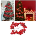 thumbnail image 4 of Flower String Light, 10 LEDs Warm Ambience Lifelike Battery Powered Christmas Lamp String Energy Saving  for Fireplace for Tent, 4 of 8