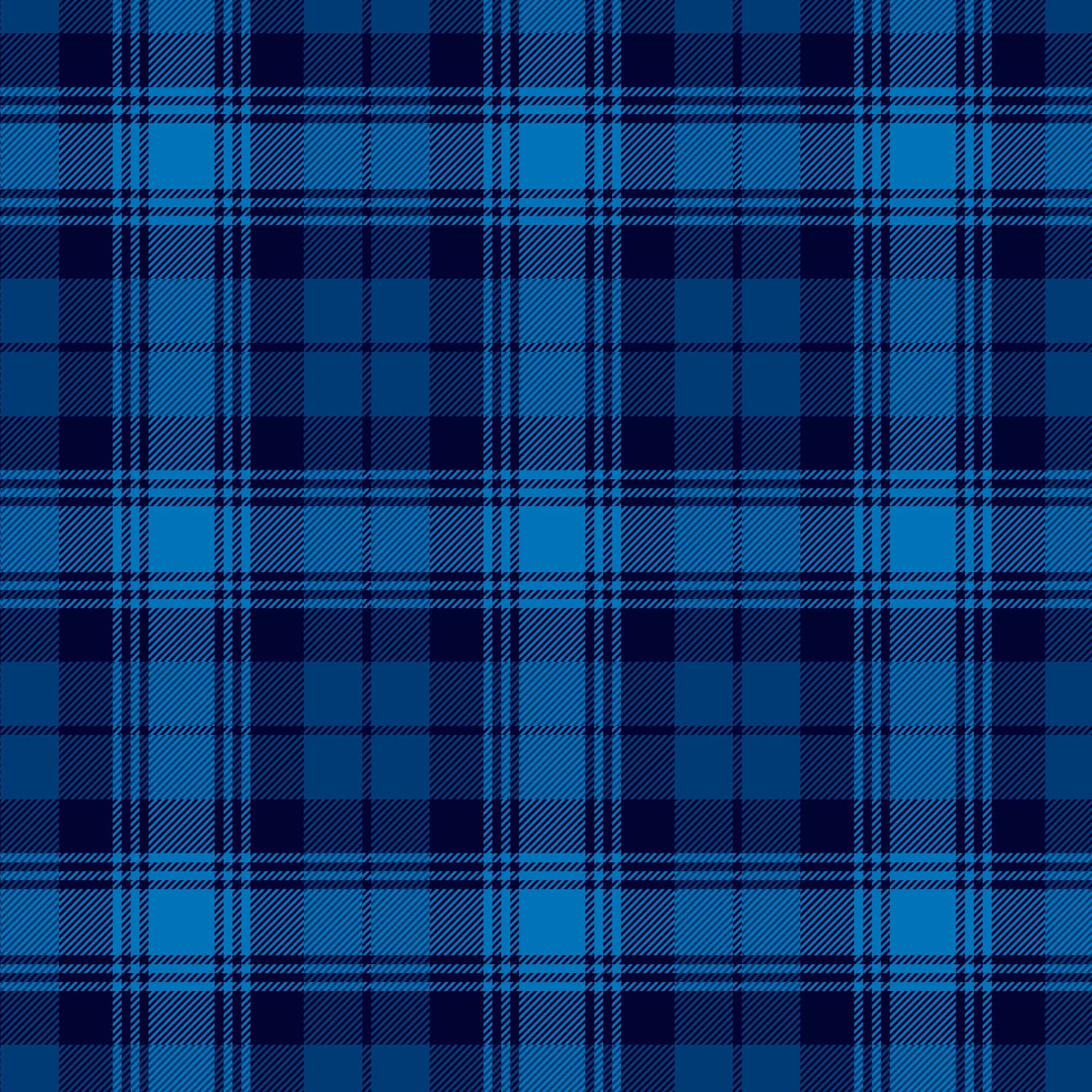 David Textiles, Inc. Navy Plaid Anti-Pill Fleece 1.5 Yard Fabric Cut