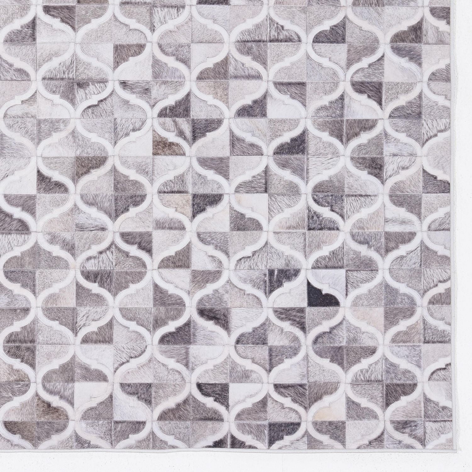 Tapis Laredo Brim gris & ivoire 6 pi 7 po x 9 pi 7 po