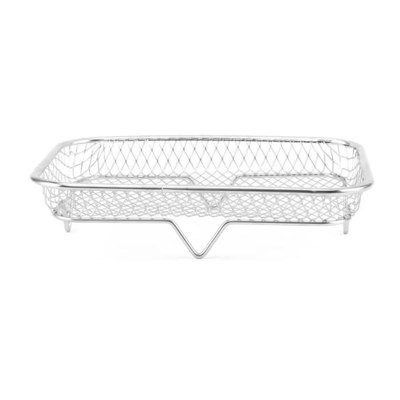 Air Fryer Rack Stainless Steel Stackable Dehydrator Rack for Air Fryers and Ovens Multi-Layer Grill Rack Accessory Filter Stand 7.63 X 5.31 X 1.96 Inches