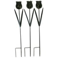 thumbnail image 3 of Home & Garden Bright Colored Tulips Pokes Set / 3 Yard Decor Flower Stake 31835606 Set/3, 3 of 3