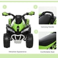 thumbnail image 4 of Green Kids Ride On Push Car with Music and Lights, Foot-to-Floor Sliding Car for 1.5-3 Years Old, 44 lbs Capacity, Wear-Resistant Wheels for Asphalt and Cement, 4 of 10