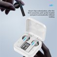 thumbnail image 4 of Seitruly Auricular compatible con Bluetooth con estuche de carga Auricular para juegos para caminar Auricular recargable con control táctil Computadora Type2 NO2, 4 of 6