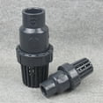 thumbnail image 2 of 3pcs UPVC I.D 20 25 32 40 50 63mm Water Filter Water Pump Water Inlet Outlet Filter PVC Check Valve With Filter Aquarium Fittings
--------
,Leak Free Connections, 2 of 3