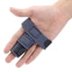 thumbnail image 1 of Férula de fijación para fracturas y corrección de dedos con correa corta ajustable, color azul, para cinco dedos., 1 of 5