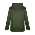 thumbnail image 6 of Men Hoodies Zip Up Sherpa Lined Sweatshirts Heavyweight Thick Warm Fleece Winter Jacket Thermal Coats With Pockets, 6 of 8