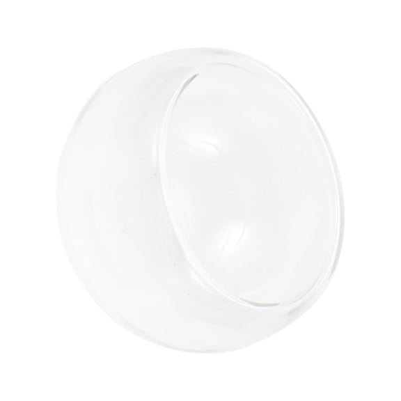 GOOHOCHY Votive Double Wall Glass Candle Holder Cup 6X6cm Transparent