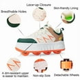 thumbnail image 3 of KOFUBOKE Roller Skate Shoes & Unisex Sneakers with 4 Wheels for Outdoor Sports Activities, 3 of 6