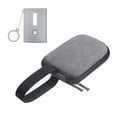thumbnail image 3 of Étui SSD Rigide en EVA Portable à Compartiments pour Disque SSD, Sac de Rangement Anti-Poussière, Étui de Transport avec Cordon, Gris, 3 of 7