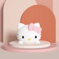 thumbnail image 1 of Hello Kitty Sanrio Car Accessories 15 Inch Universal Steering Wheel Cover Leather Durable Breathable Soft Snug Grip Protector, 1 of 7