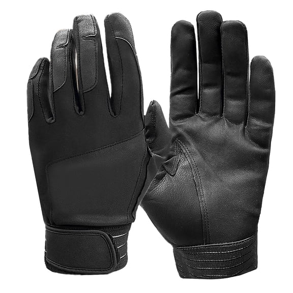 Batting Gloves Men Youth Adult for Baseball Softball Cabretta Leather Batting Glove 1 Pair, Mens Boys Girls Pro Grip Gloves