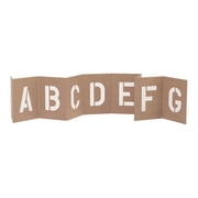 Hy-Ko Precision 2 Reusable Number & Letter Stencil Kit