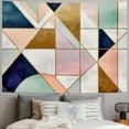 thumbnail image 2 of Orinice Geometric Design Art Deco Painting Tapestry Wall Hanging Unique Style for Home Decor, Bedroom, Living Room, Dorm - 4 Sizes Available 40x60inch, 2 of 6