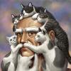thumbnail image 1 of Wdftyju Gato viejo pintura al óleo por números Kits DIY pintado a mano sobre lienzo cuadro de arte de pared Wdftyju 6ty6tt5hk2lz3qr5, 1 of 9