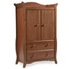 Storkcraft - Aspen Sleigh Armoire, Cognac