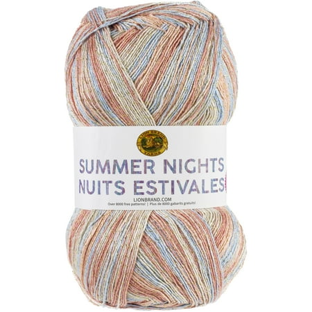 Lion Brand Yarn Summer Nights Bonus Bundle-Island Breeze-512-308 