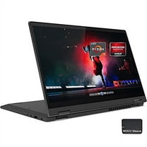 New Lenovo Flex 5 14" 2-in-1 Touchscreen Laptop, 8-Core AMD Ryzen 7 4700U (Beat i7-8550U), FHD IPS, Backlit, Fingerprint, Bundled with Woov Sleeve, Win 10, Black (8GB|512GB SSD)