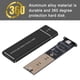 thumbnail image 4 of Caja SSD M.2 NVMe, Caja SSD PCIe USB 3.1 Tipo C Protocolo UASP 10Gbps Para SSD 2230 2242, 4 of 7