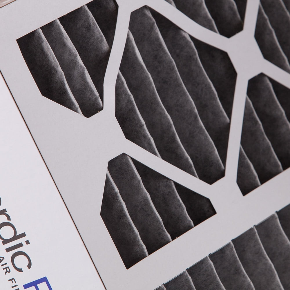 16x20x5 (4 3/8) Honeywell Replacement Air Filters Merv 12 Plus Carbon 2 Pack