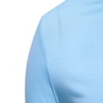 thumbnail image 6 of BXINGOHAI Men's Turtleneck Lightweight Tops Pullover Slim Fit Solid Base Thin Long Sleeve Underwear Tops High Neck Blouse T-Shirt Today Sales Light Blue,2XL, 6 of 6