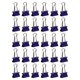 thumbnail image 2 of Jam Paper Clips De Carpeta Coloridos - Extra Pequeños - 3/5 Pulgadas (15 Mm) - Clips De Carpeta Morados - Paquete De 30, 2 of 5