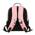 thumbnail image 5 of Uorisanigo Pink Panda Mushroom School Backpack for Kids Girls Large Capacity, Lightweight Preschool Elementary Daypack with Adjustable Shoulder for Camping Travel, 5 of 7