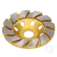 thumbnail image 3 of Grinding Wheel, Wear Resistant  Row Polishing Disc 12 Segment Multifunctional  For Cement Marble Granite, 3 of 8