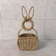 thumbnail image 3 of Hogar y jardín, decoraciones para exteriores, cesta colgante de pared con forma de conejo., 3 of 7