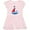 Ballerina Pink, variant on Inktastic Personalized Sailboat Girls Toddler Dress