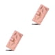 thumbnail image 3 of Qarigey Cartera larga clásica y duradera para mujer hecha de cuero PU para mujer cartera para mujer cartera monedero rosa rosa 2Conjunto, 3 of 6