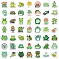 thumbnail image 5 of 100pcs Frog Stickers Cute Aesthetic Vinyl Waterproof Sticker for Laptop,Guitar,S, 5 of 5