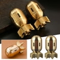 thumbnail image 2 of Brass Finger Spinner Hand Fidget Toy Pocket Desk-Roler Haptic Bomb, 2 of 8