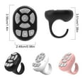 thumbnail image 2 of Anillo de control remoto Inteprter compatible con Bluetooth Electrónica Rosa, 2 of 6