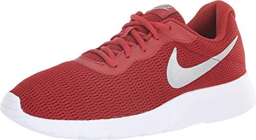 Nike AQ7154-601: Men's Tanjun Dune Red/Metallic Silver-White Sneakers -  Walmart.com