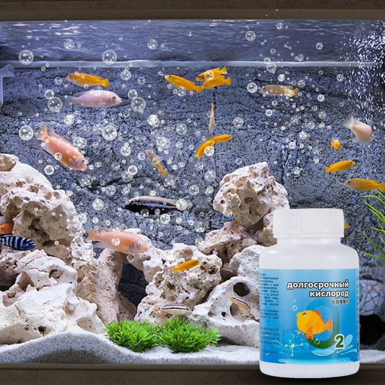 Oxygenatings Tablets Provides Oxygen in Aquariums & Fish Transport Bags 120 Tabs