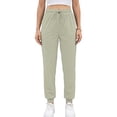 thumbnail image 4 of VDJ Womens Hiking Pants Lightweight Breathable Quick Dry Joggers Elastic Waist Athletic Running pants with Size Pockets Size XL, 4 of 10