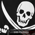 thumbnail image 5 of G128 Pirate Jolly Roger Swords Flag | 1x1.5 Ft | ToughWeave Series Embroidered 300D Polyester | Novelty Flag, Embroidered Design, Indoor/Outdoor, Brass Grommets, 5 of 8