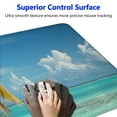 thumbnail image 3 of JRXY Huts on Tropical Beach Mouse Pad - Extended Size 31.5 x 11.8 Inch 31.5x11.8 in, 3 of 6