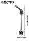 thumbnail image 5 of ZTTO Cycles Beswer Profesional Anodizado de liberación rápida Brochers de bicicleta que reemplazan los accesorios de componentes de ciclismo al aire libre 1 par Inevent OD003321-01B, 5 of 7