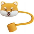 thumbnail image 1 of Peach Cloud Silicone Straw Plug Reusable Cover Cartoon Glass Cap Cup Accessories Plugs M8x0 Dust Drinking Tips, 1 of 5