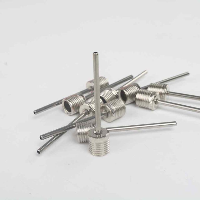 10 PCS Sports Inflating Needle Pin Nozzle Pump Needle Basketball Football Basketball Soccer Ball Air Pump