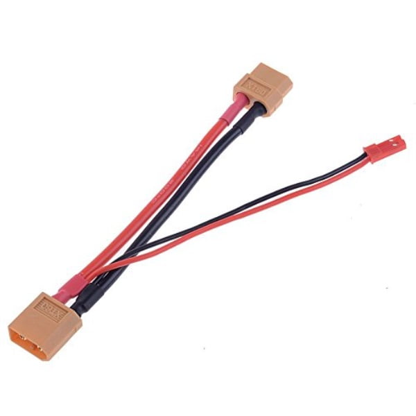 TTrees RC Accessories Male/Female XT60 & Male JST Connector Plug