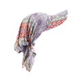 thumbnail image 2 of Visera con ala, pañuelo estampado para la cabeza, bandana, turbante, gorro para la cabeza, para la playa y actividades al aire libre. Naranja, 2 of 9