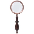 thumbnail image 2 of Reading Magnifying Glass, Multipurpose 10X Magnifier Handheld Magnifier Wooden Handle Ergonomic Non-Slip Hand  For Home For Reading For Inspection For Office, 2 of 8